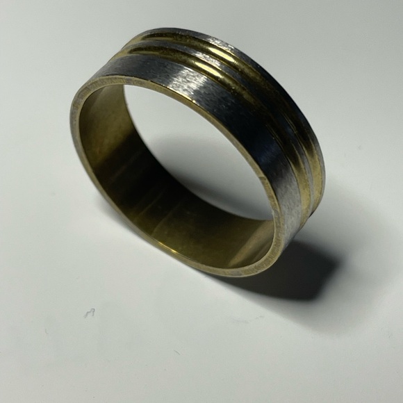 NWT UNISEX RING FOR MEN AND WOMEN, STAINLESS STEEL, SIZE 10 - Picture 9 of 17